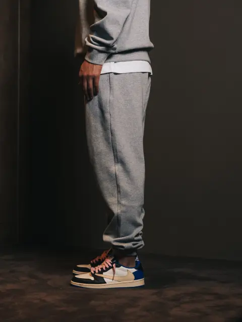 Pants elastic Gris Lumiere