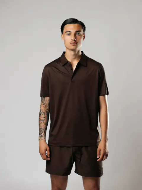 Polo met korte mouwen