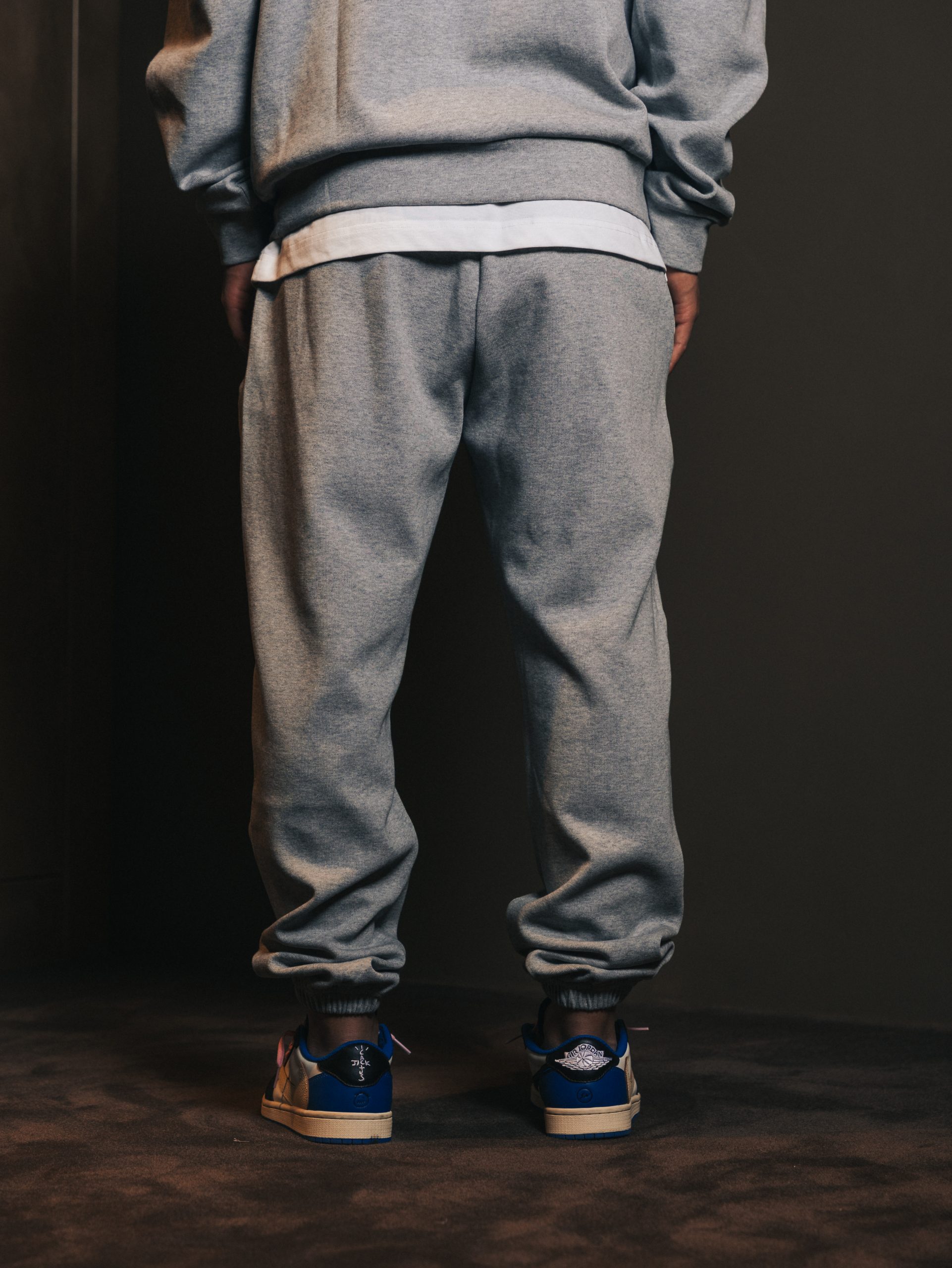 Pants elastic Gris Lumiere