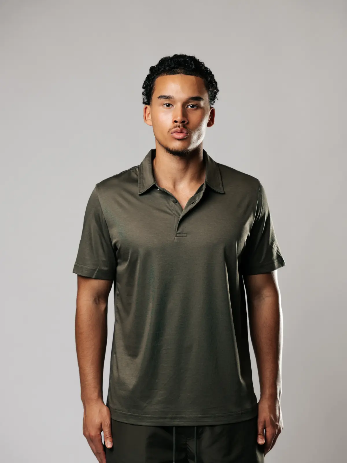 Short sleeve polo