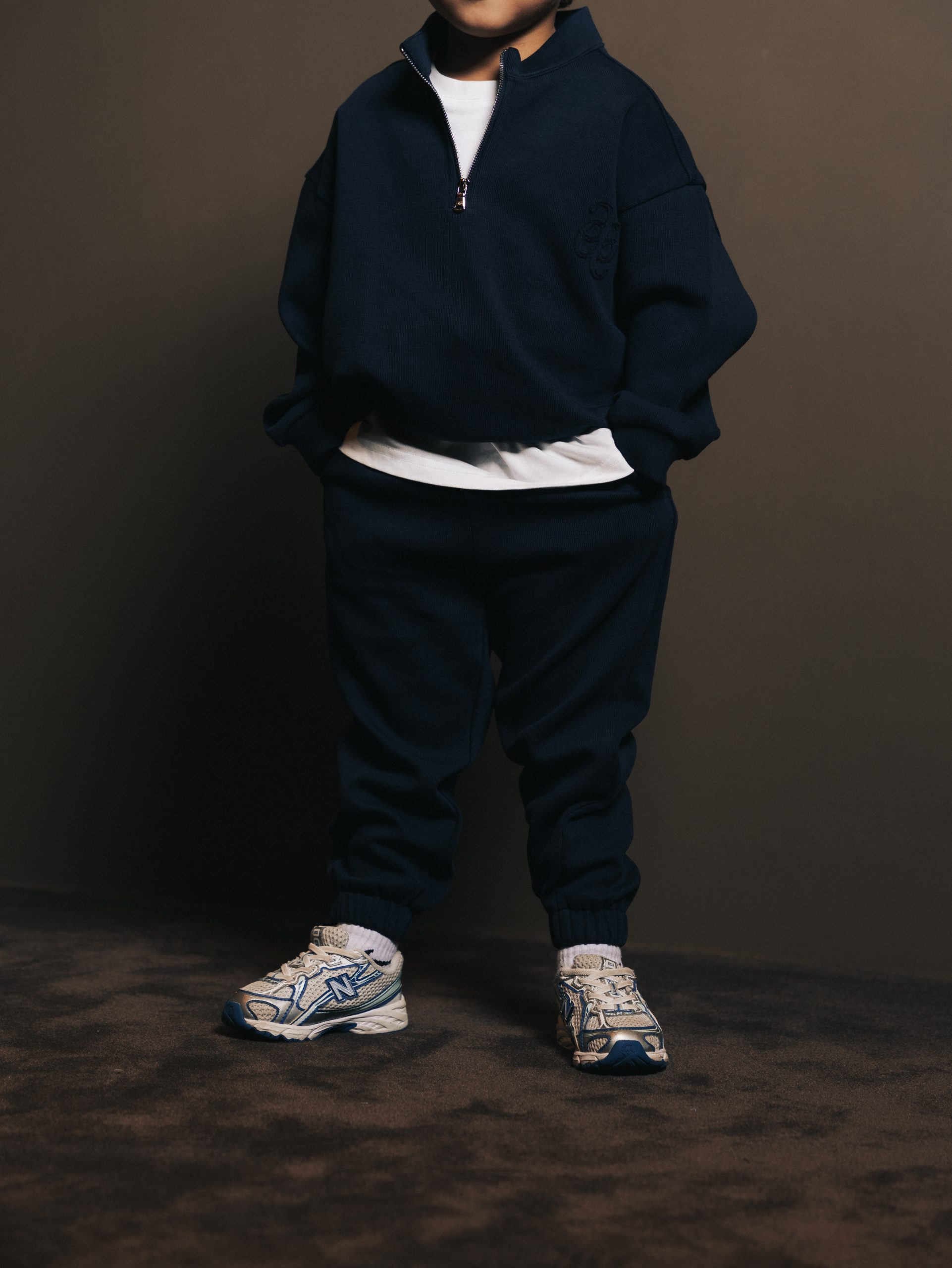 Pants elastic Bleu Fonce