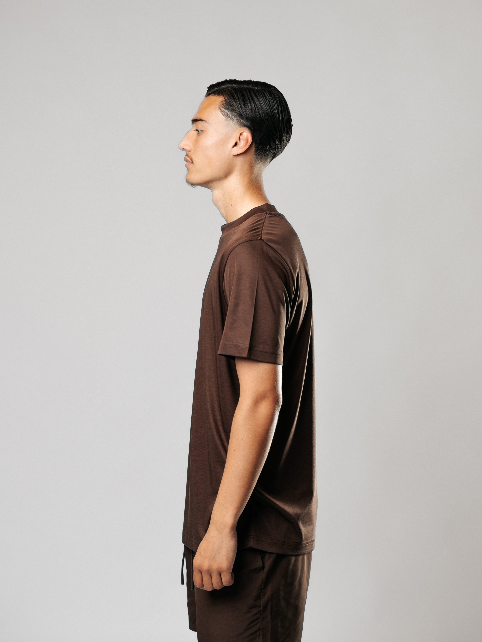 T-shirt Bronsgroen
