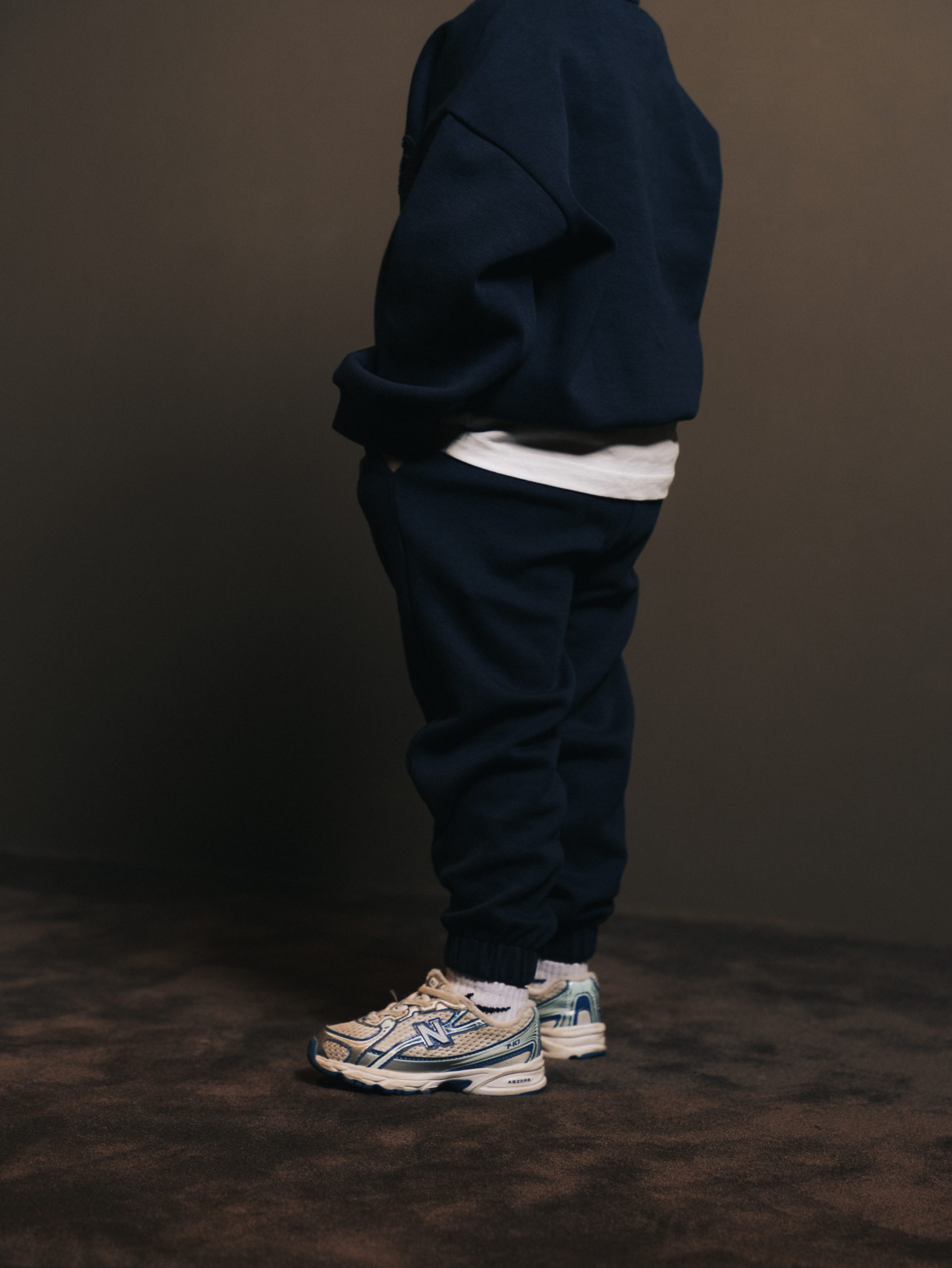 Pants elastic Bleu Fonce