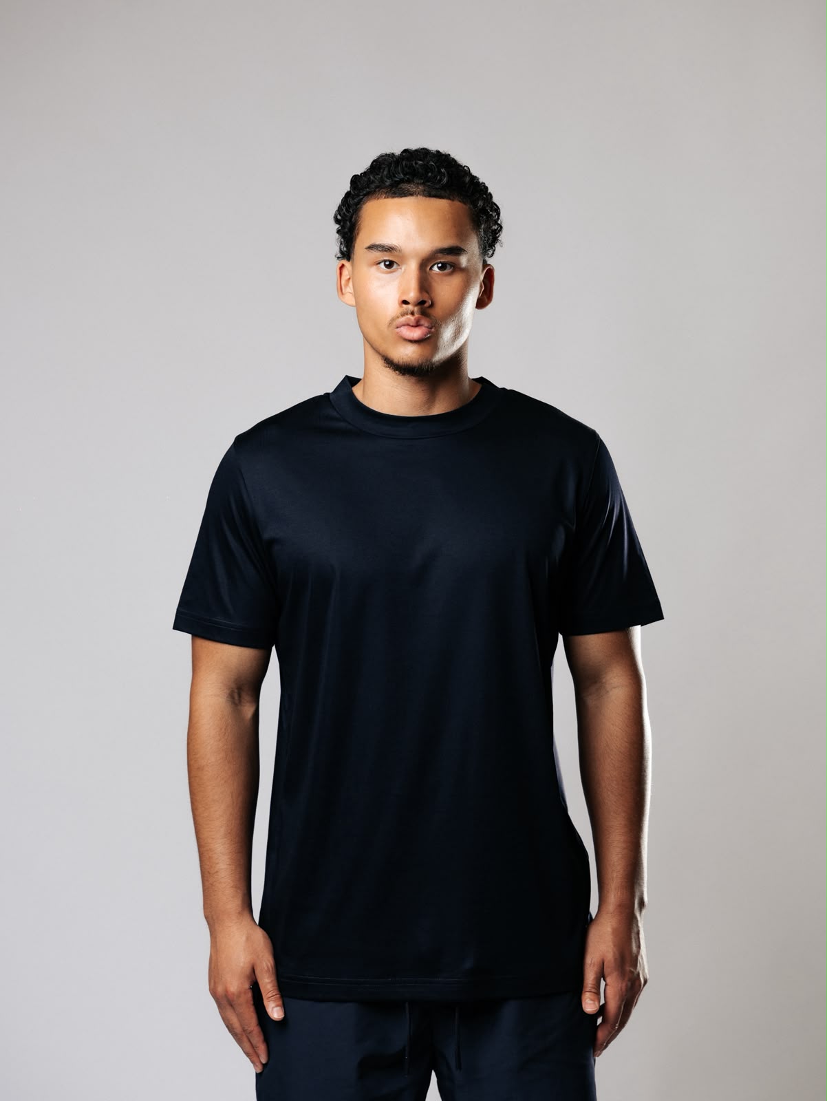 T-shirt Bleu Intense