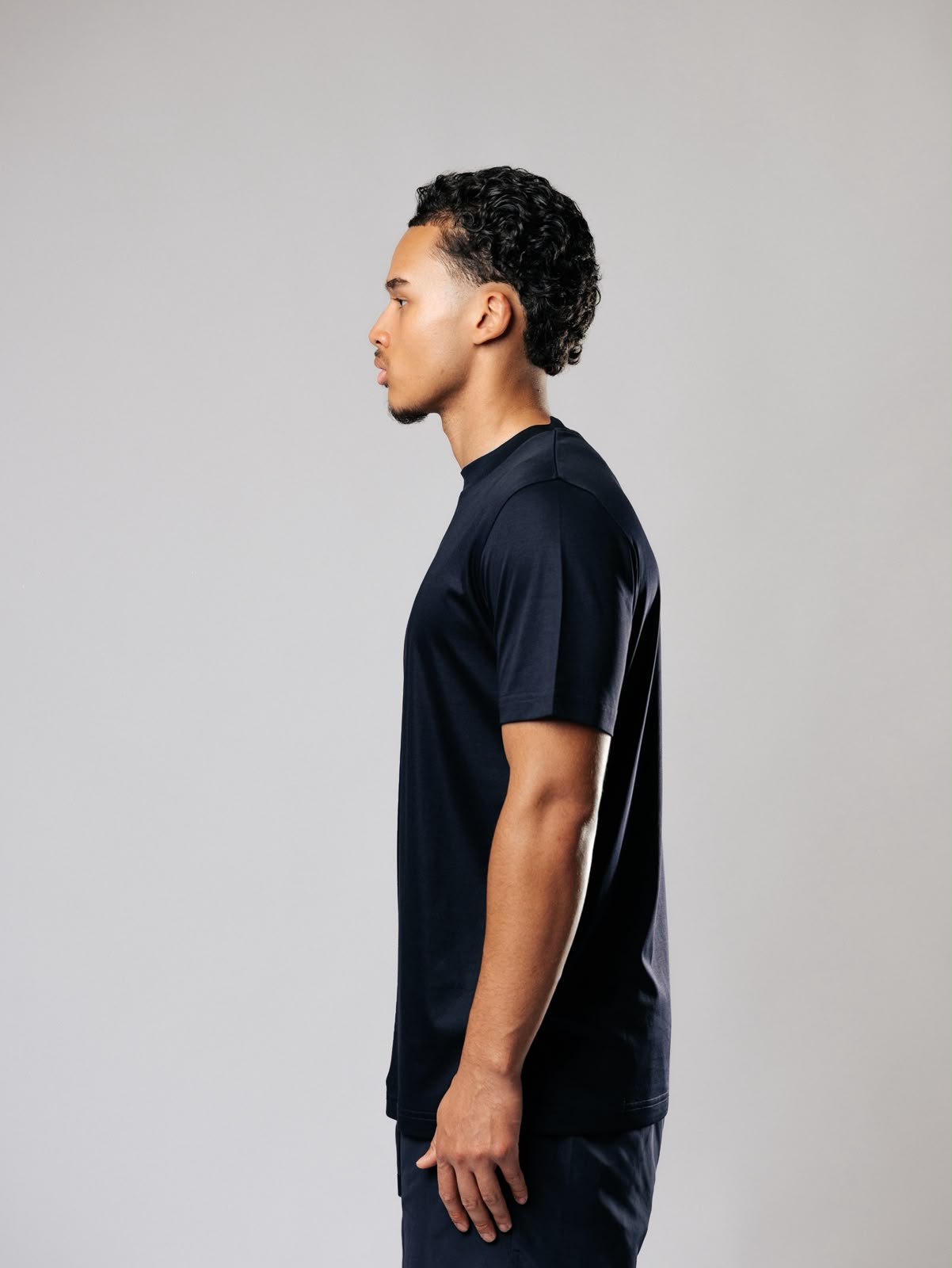T-shirt Bleu Intense